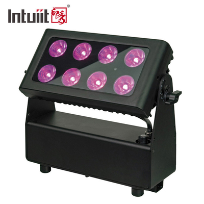 DMX512 LED-podiumverlichting op batterijen voor concert RGBW Uplight